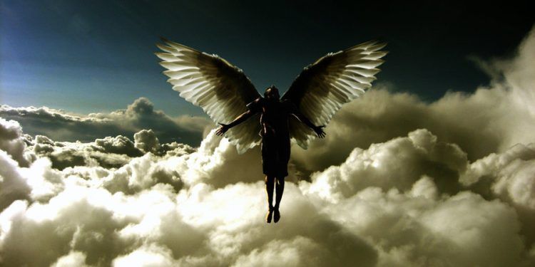 Archangel flying