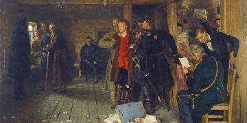 Arrest of a propagandist