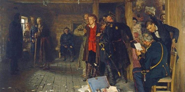 Arrest of a propagandist