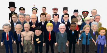 Politicians mega pack 3d model low poly animated rigged obj mtl fbx ma mb unitypackage prefab mat