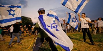 TOPSHOT ISRAEL PALESTINIAN CONFLICT US SETTLERS