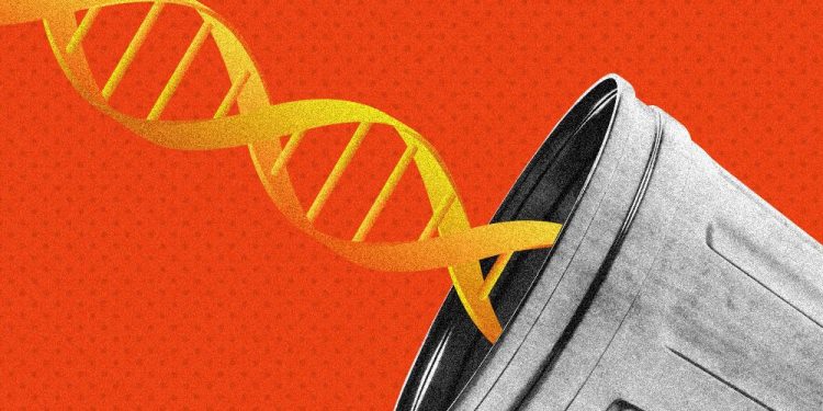 Most of dna is garbage 3