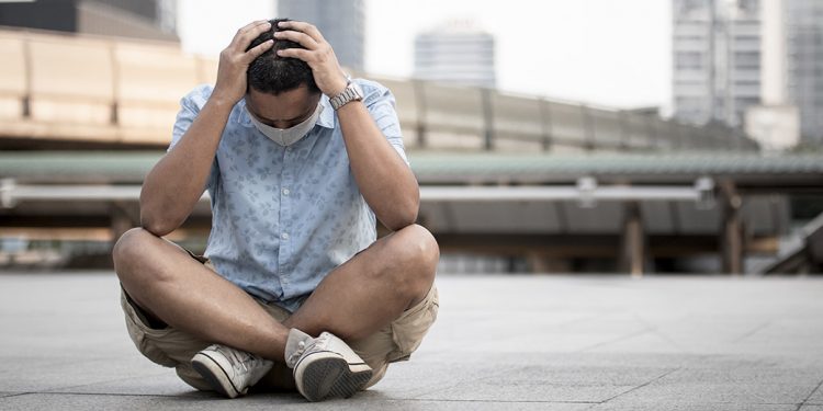 Pandemic depression boy