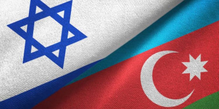 Azerbaijan israel flag